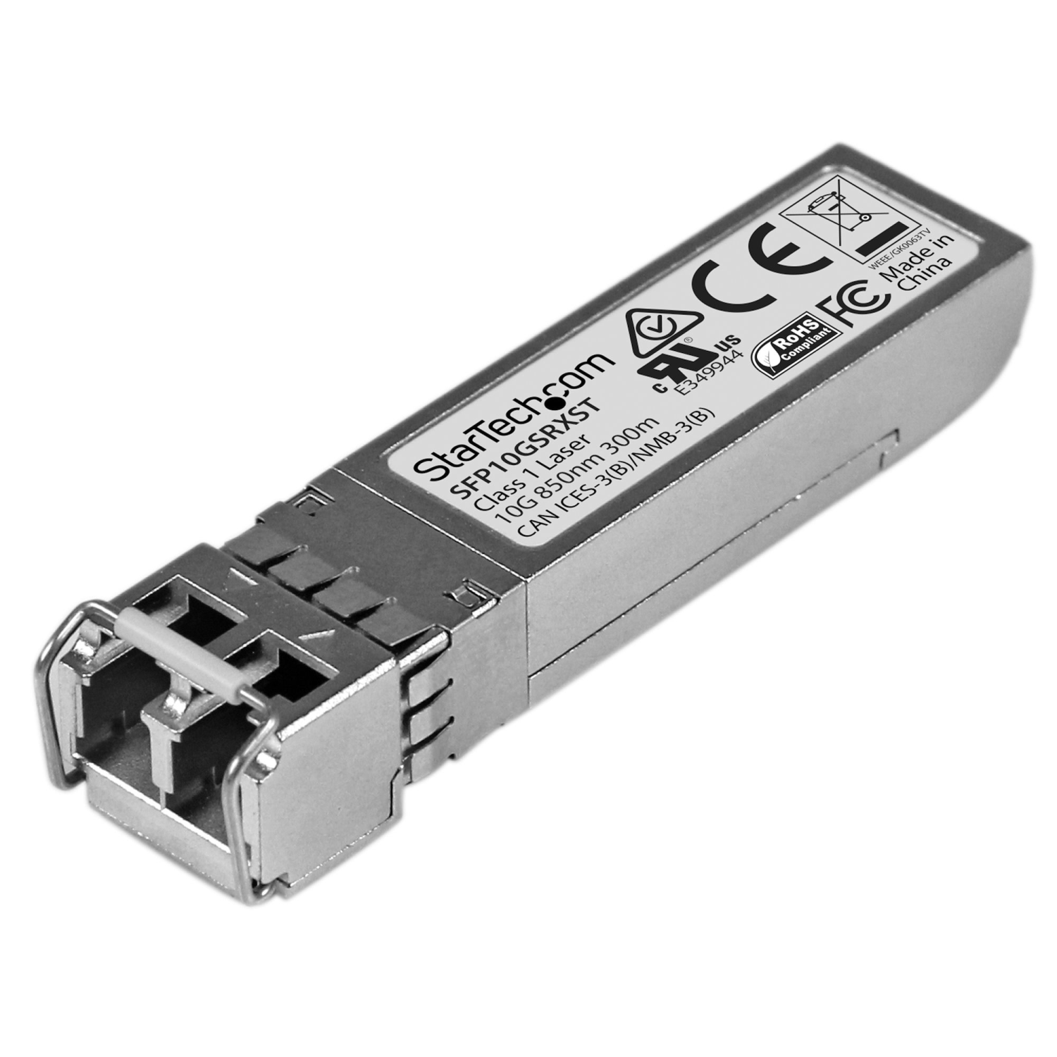 StarTech.com SFP-10G-SR-X Network Transceiver Modules - Silver