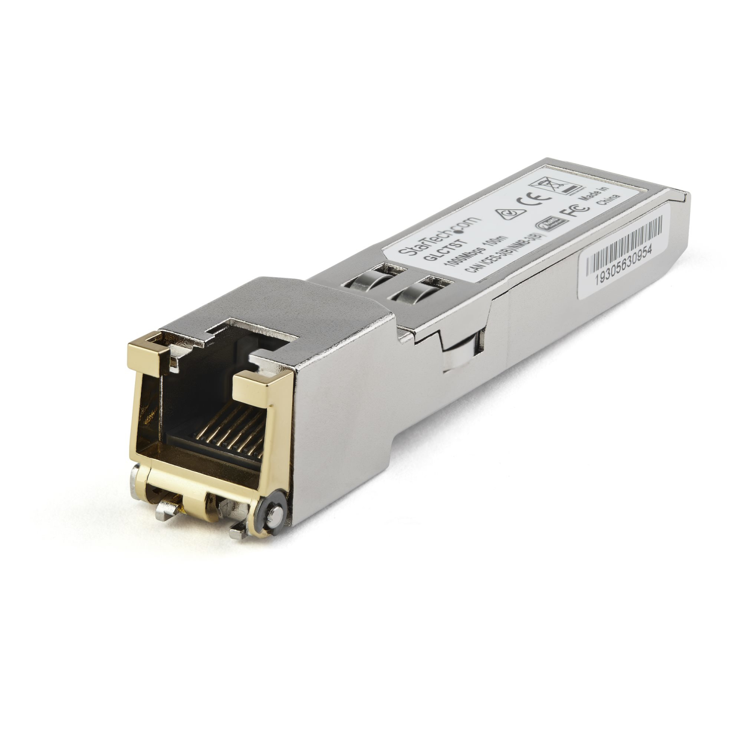 StarTech.com SFP-1GE-T Network Transceiver Modules - Silver
