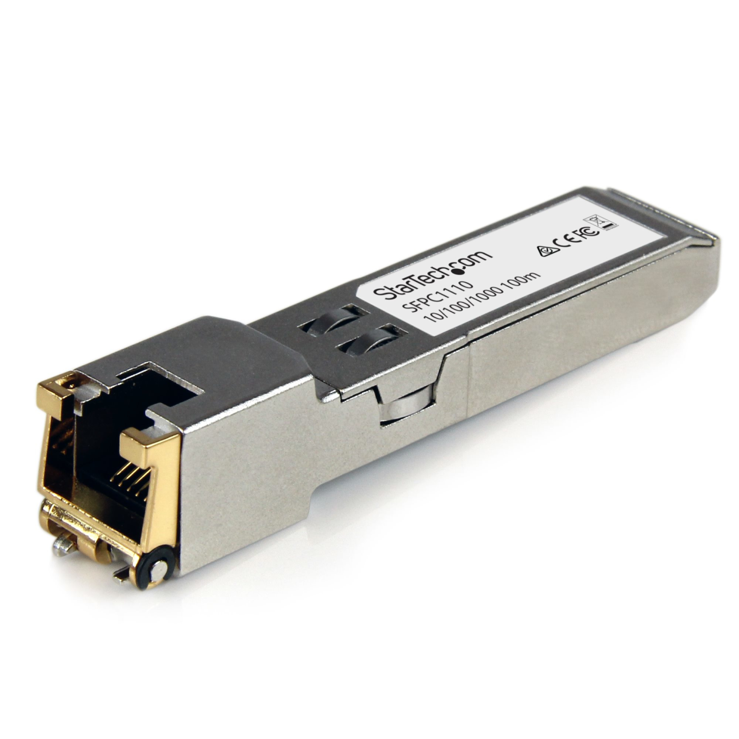 StarTech.com 1000BASE-T Network Transceiver Modules - Silver