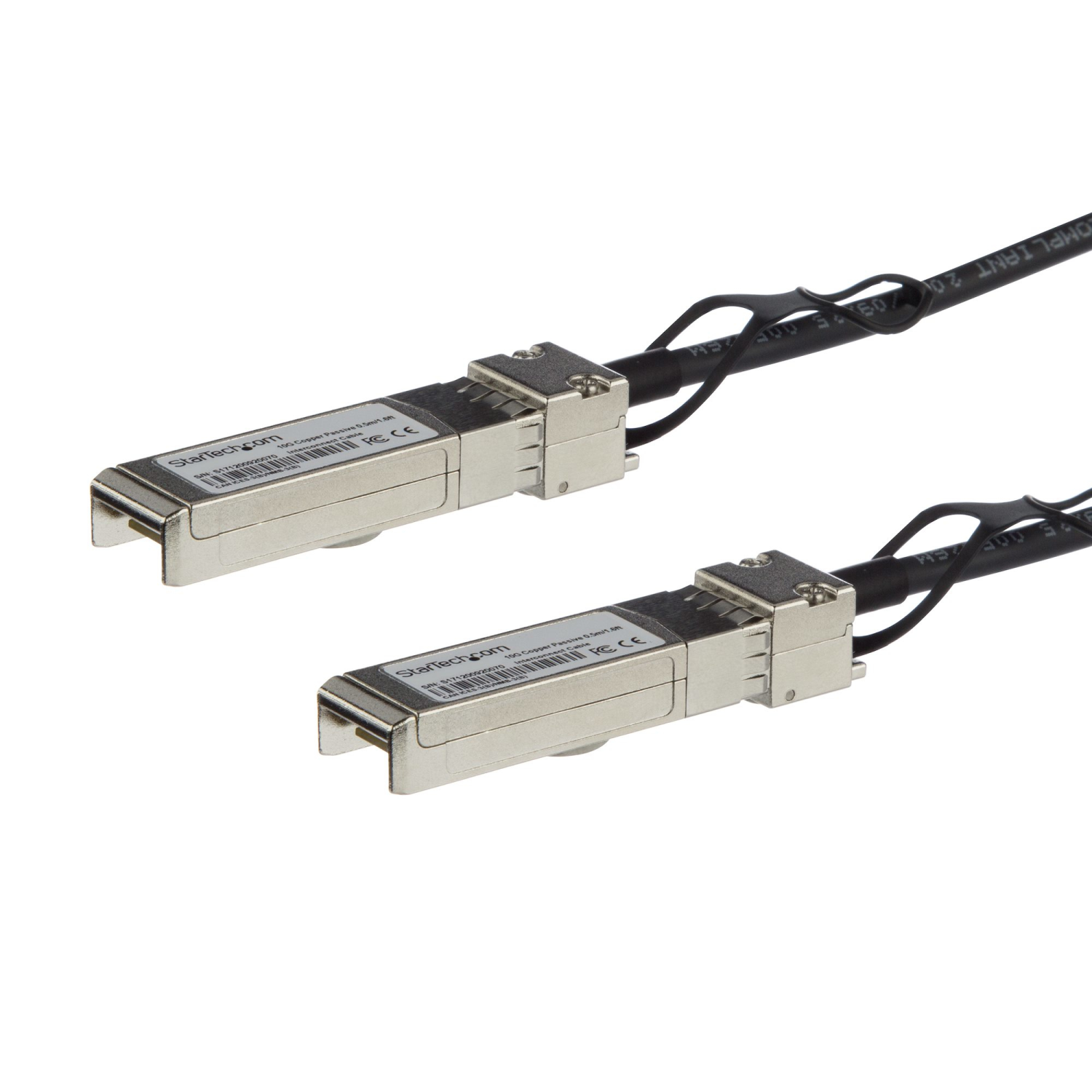 StarTech.com SFP-H10GB-CU1-5M Fibre Optic Cables - Black