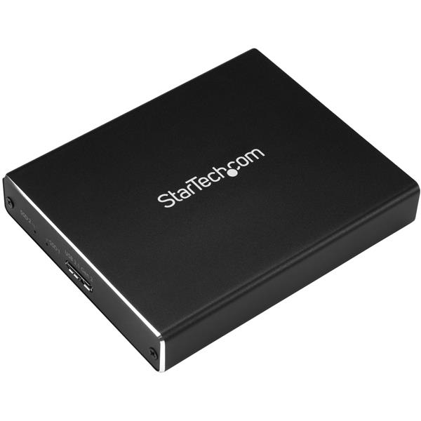 StarTech.com 10Gbps Storage Drive Enclosures - Black