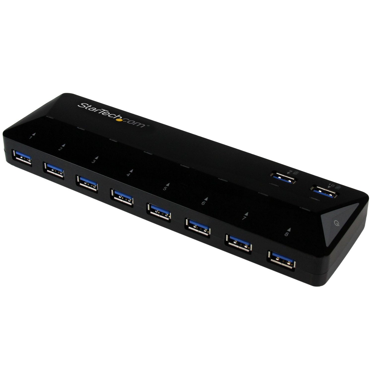 StarTech.com 10-Port Interface Hubs - Black