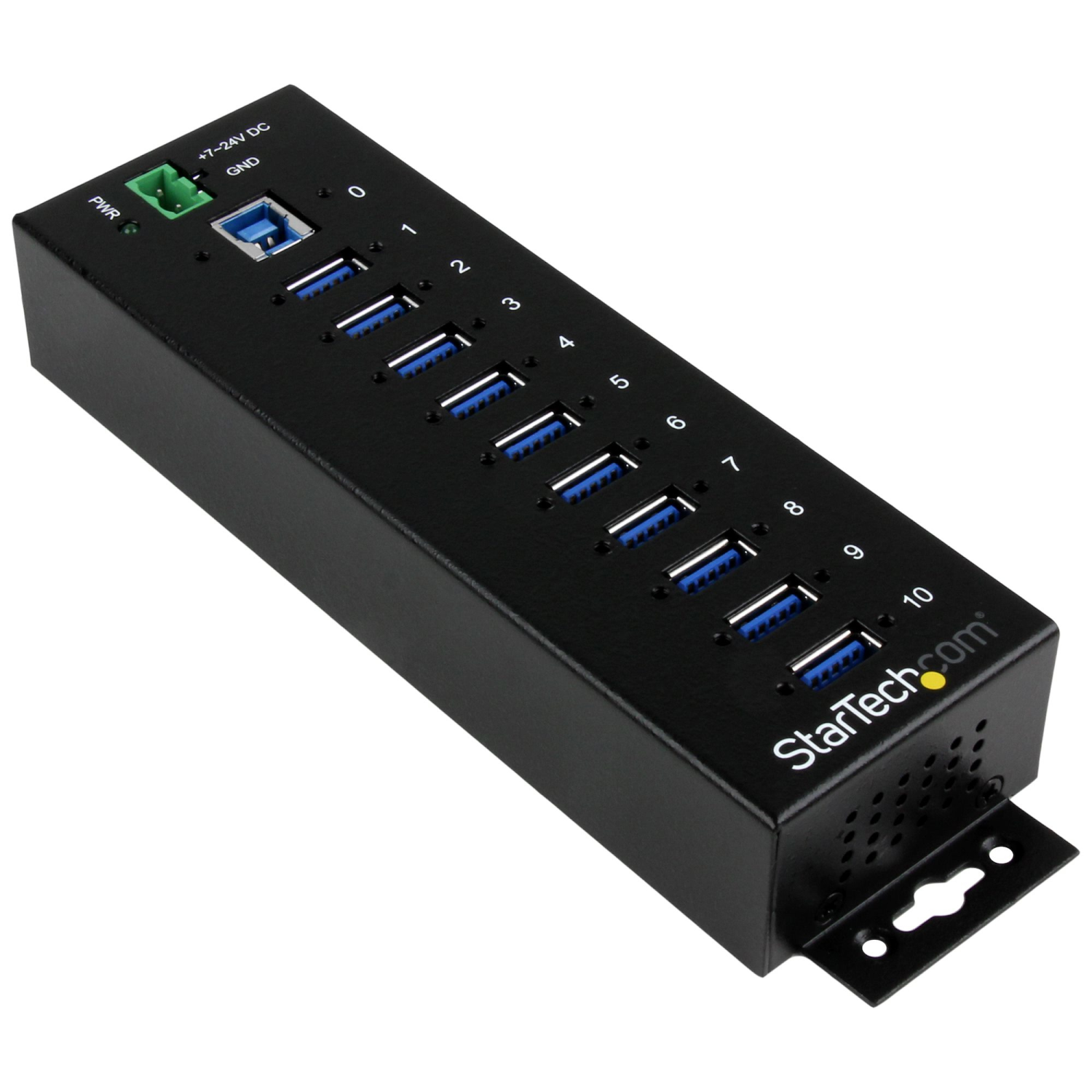 StarTech.com 10-Port Interface Hubs - Black