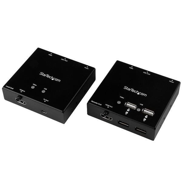 StarTech.com CAT6 AV Extenders - Black