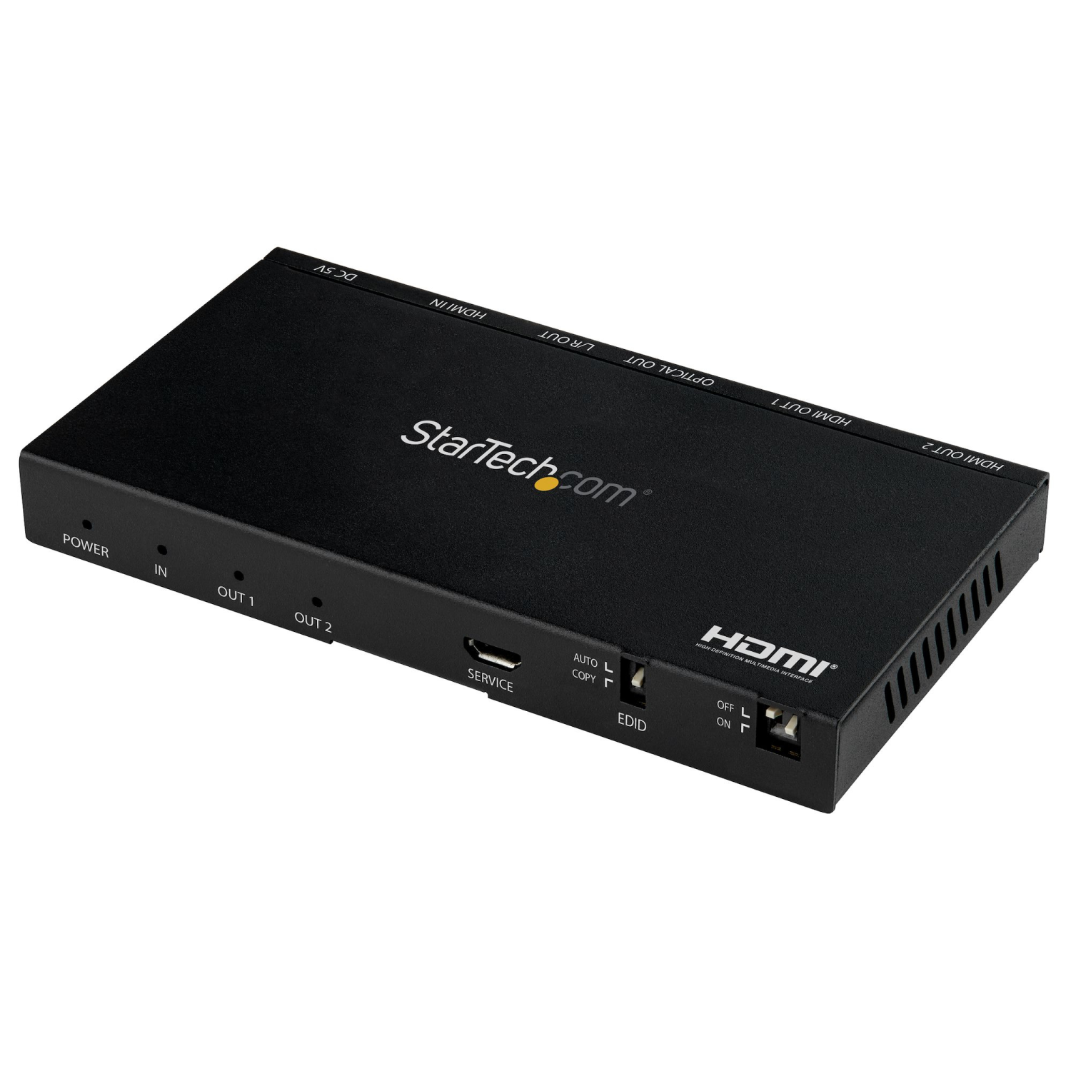 StarTech.com 2-Port Video Scalers - Black