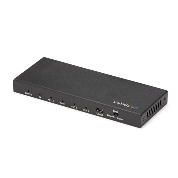 StarTech.com 4-Port Video Splitters - Black