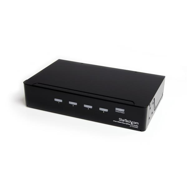 StarTech.com 4-port Video Splitters - Black