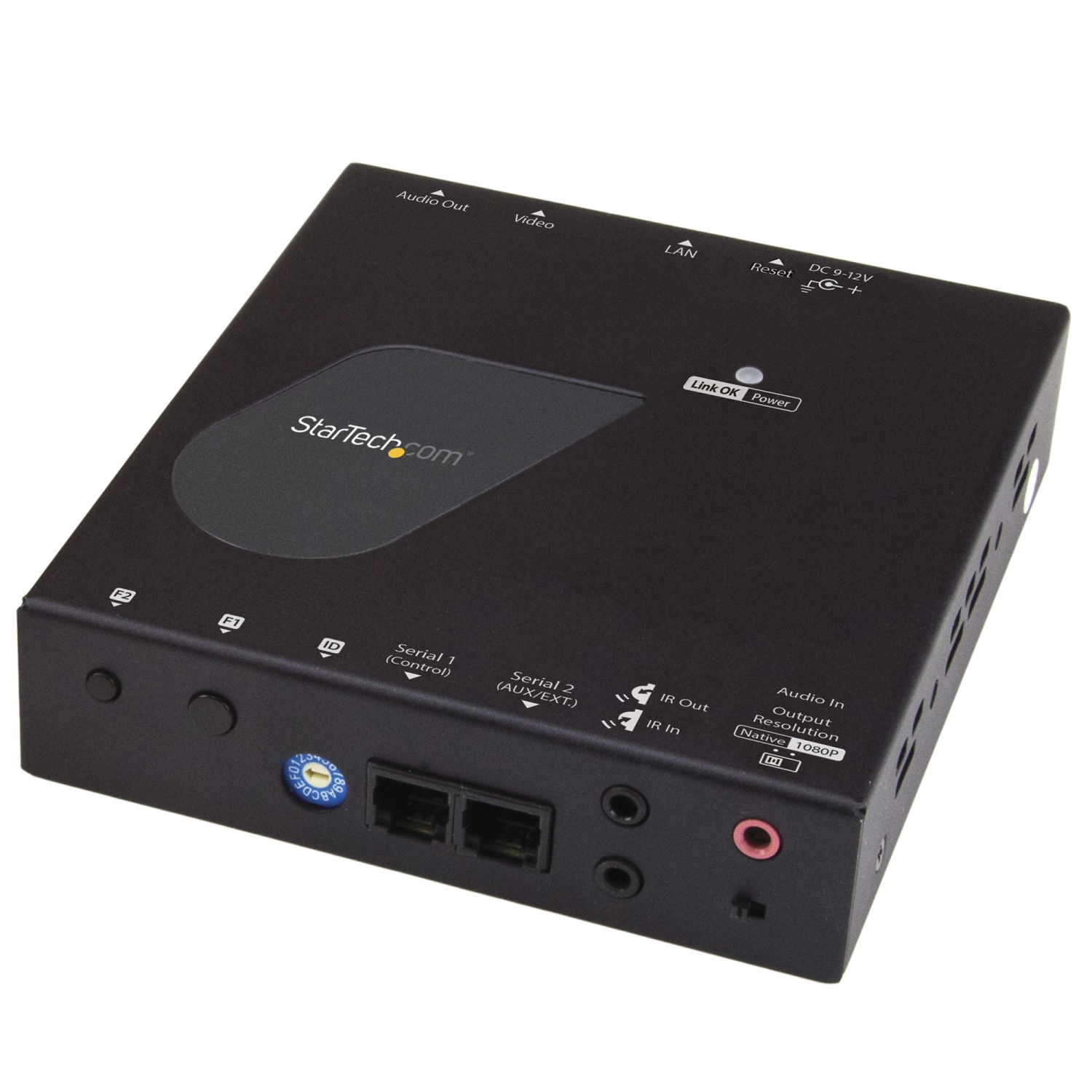 StarTech.com ST12MHDLAN4K AV Extenders - Black