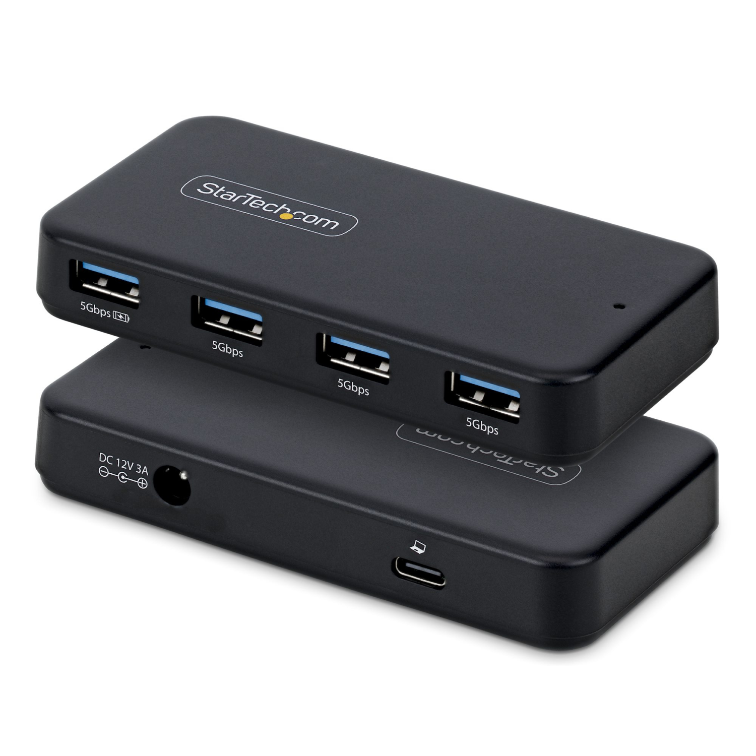 StarTech.com 4-Port Interface Hubs - Black