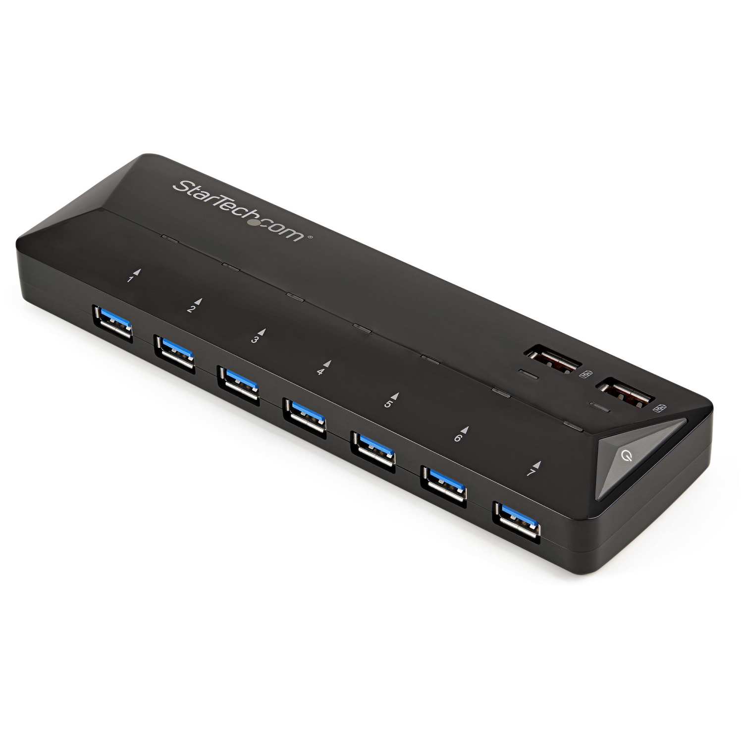 StarTech.com 7-Port Interface Hubs - Black