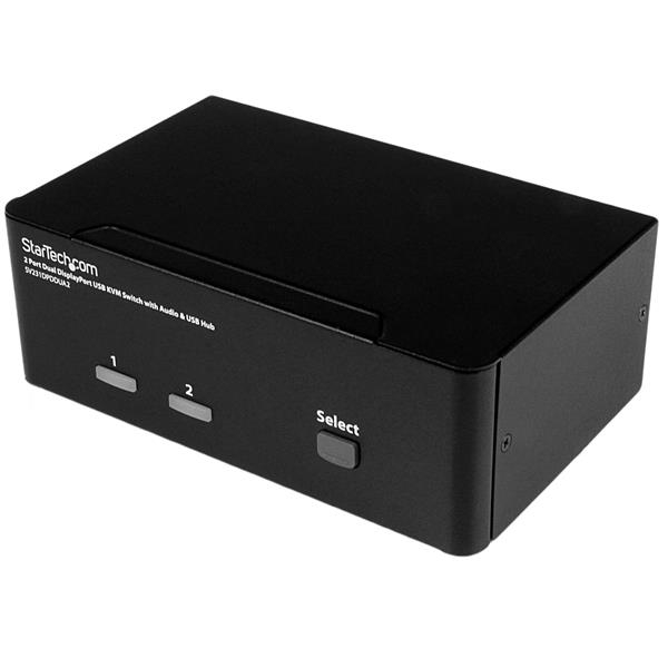 StarTech.com 2-Port KVM Switches - Black