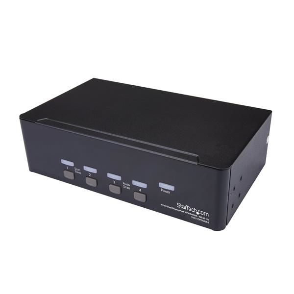 StarTech.com 4-Port KVM Switches - Black