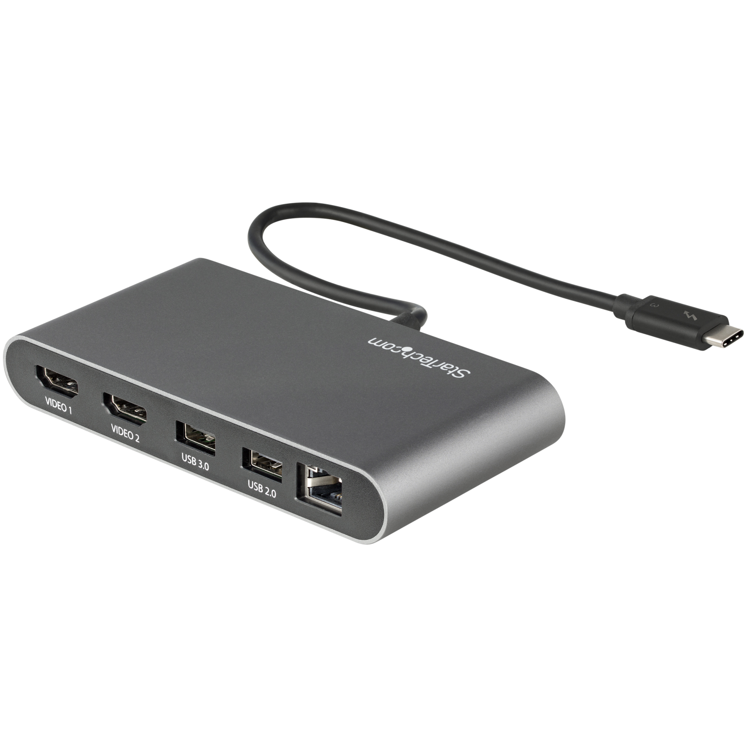 StarTech.com 60Hz Laptop Docks & Port Replicators - Grey
