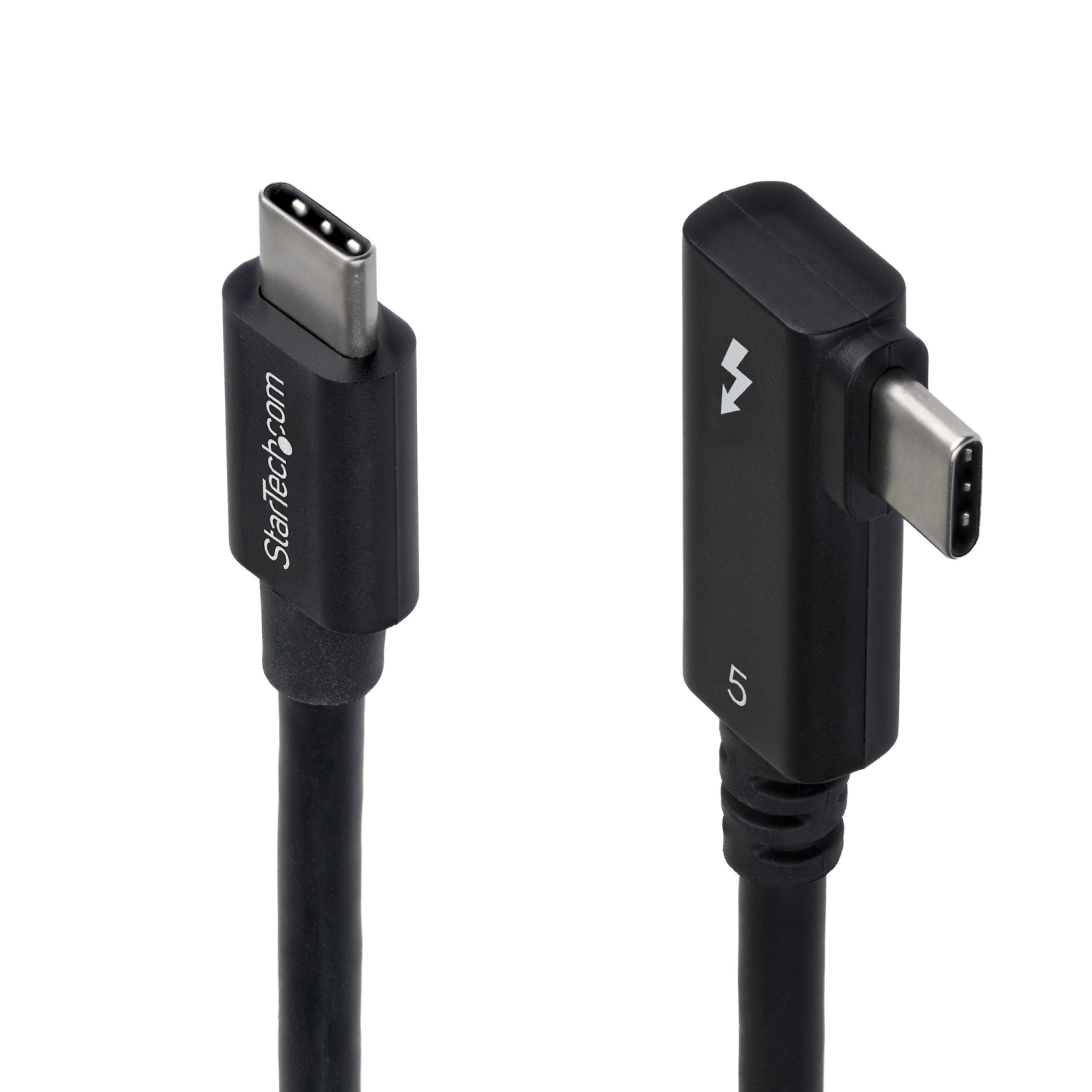 StarTech.com 2.6ft Right Angle Thunderbolt 5 Cable