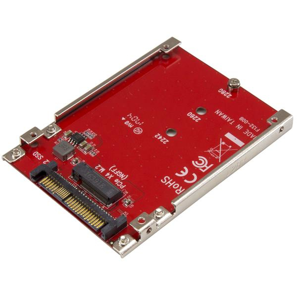 StarTech.com SFF-8639 Interface Cards/Adapters - Red