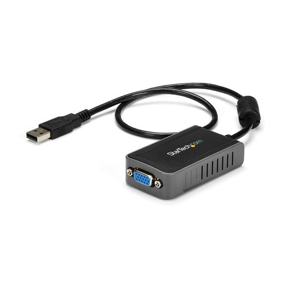 StarTech.com 1440x900 USB Graphics Adapters - 16MB - Black