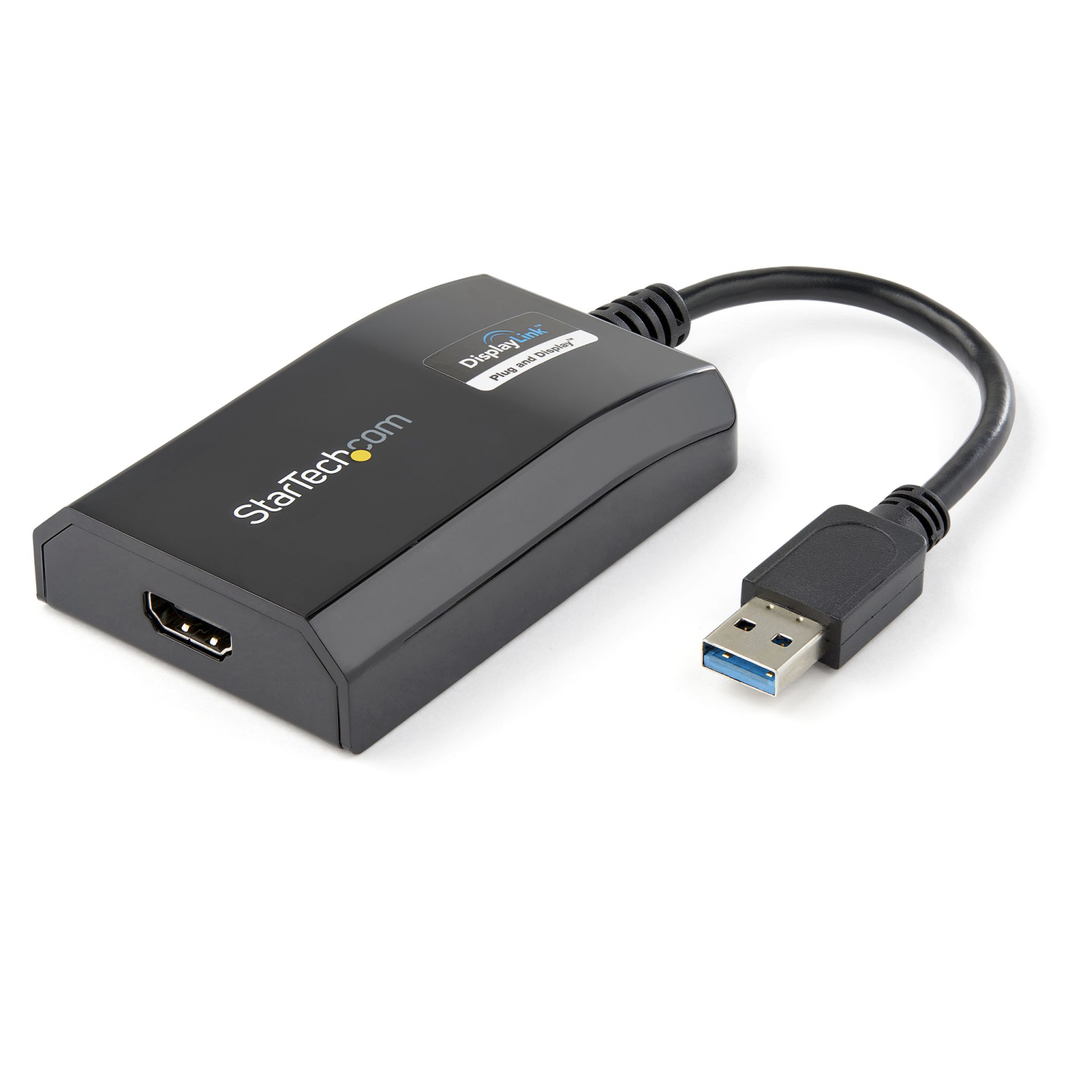 StarTech.com 1080p USB Graphics Adapters - 512MB - Black