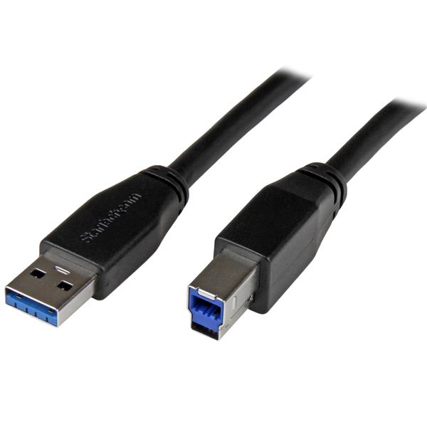 StarTech.com 15ft USB Cables - Black