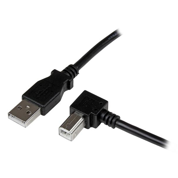 StarTech.com 1m USB 2.0 A to Right Angle B Cable - M/M
