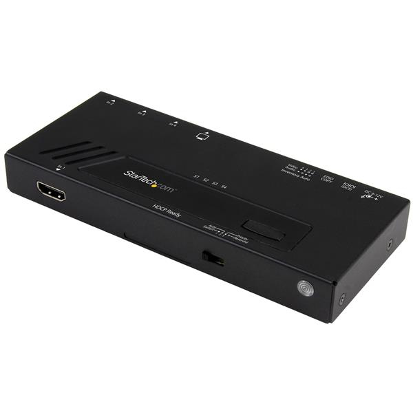 StarTech.com 4-Port Video Switches - Black