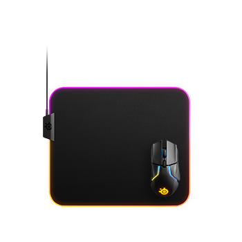 Steelseries QcK Prism Cloth Medium Gaming mouse pad Black