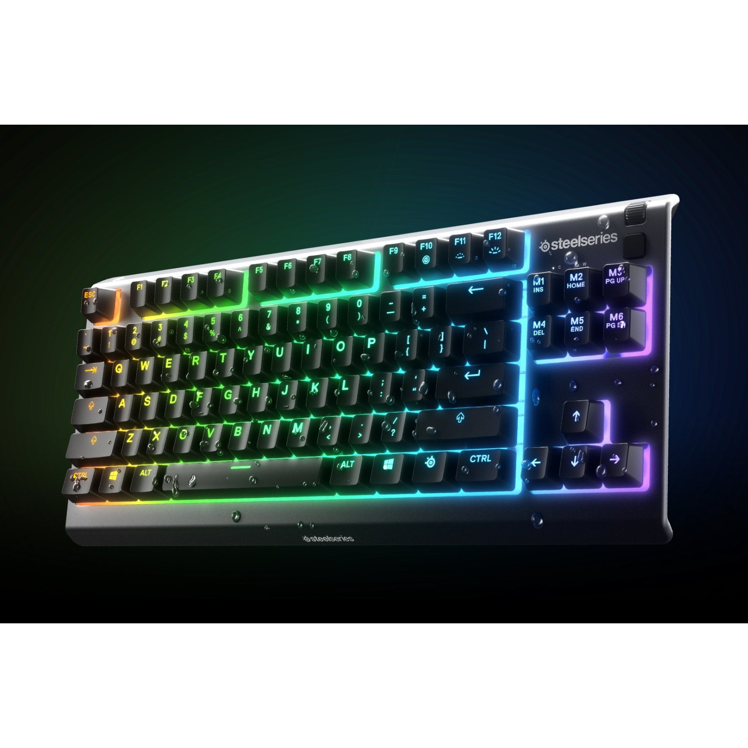 Steelseries Apex 3 TKL keyboard USB QWERTY English Black