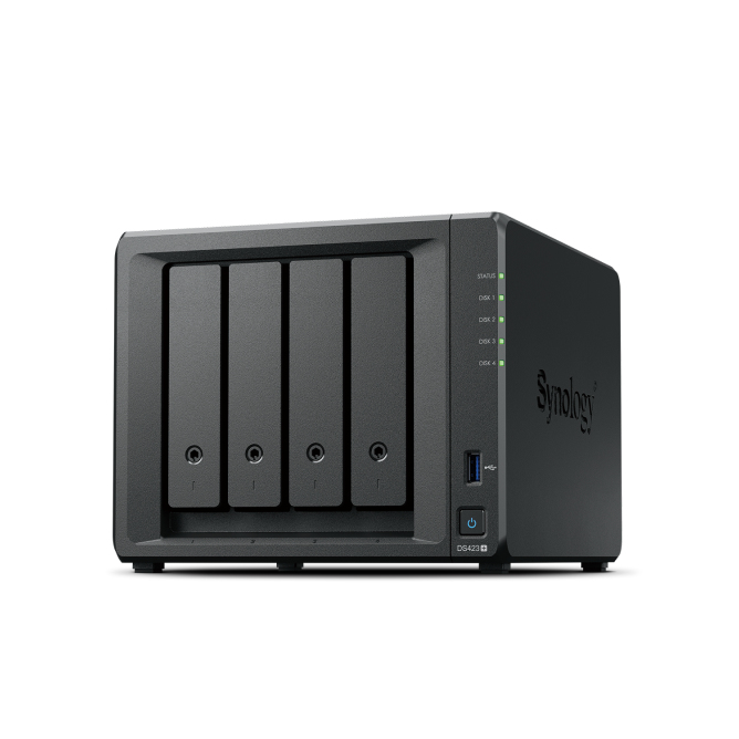 Synology DS124 NAS & Storage Servers - 2GB - Black