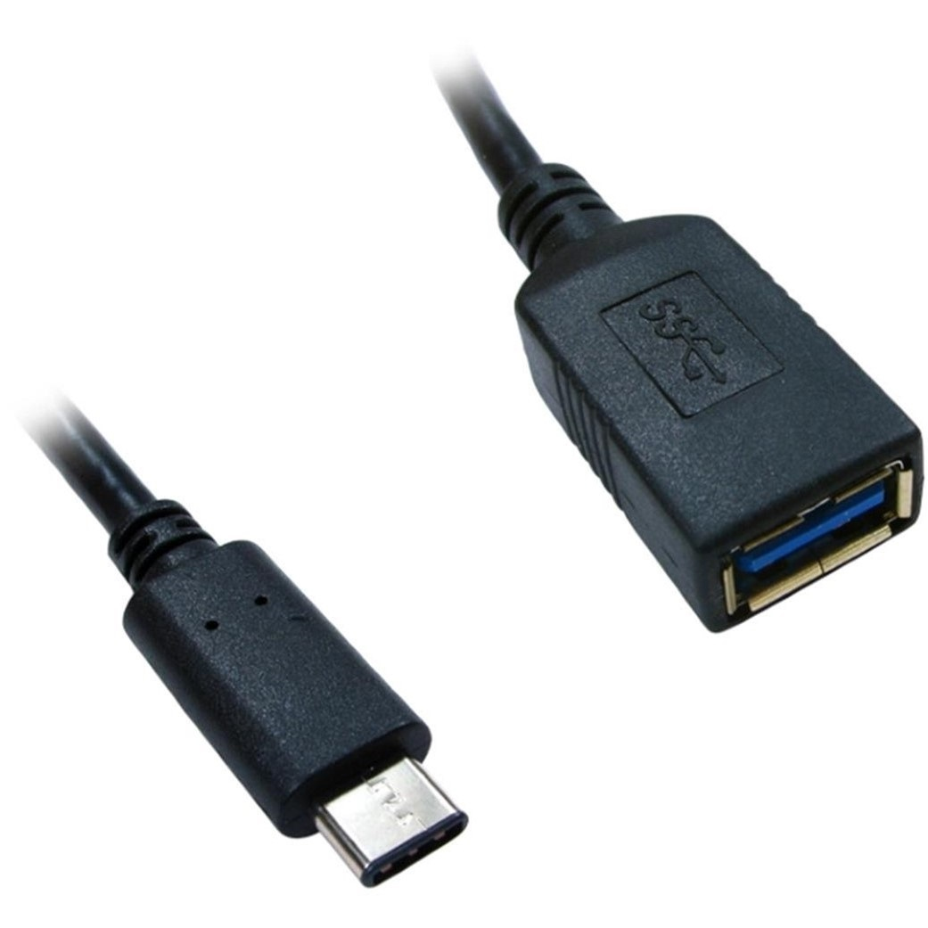 USB 3.0 A (F) to USB 3.1 C (M) 0.15m Black OEM Data Adapter