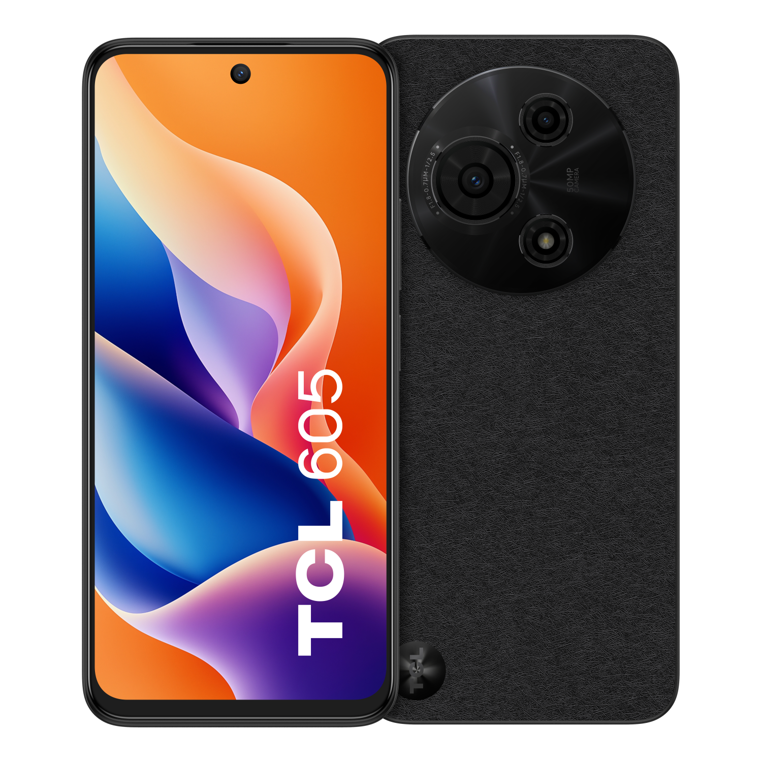 TCL 605 16.9 cm (6.67") Dual SIM Android 15 4G USB Type-C 4 GB 128 GB 5200 mAh Black