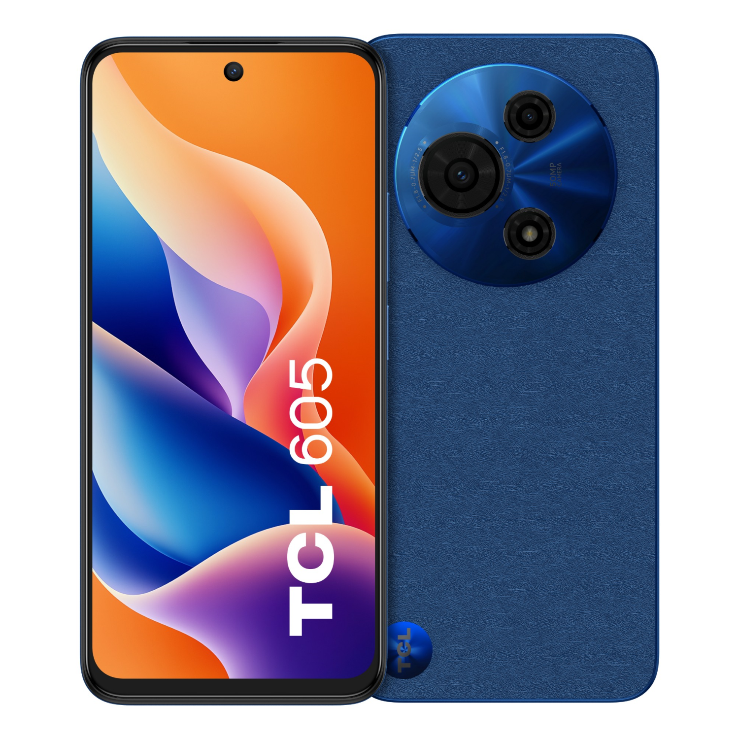 TCL 605 16.9 cm (6.67") Dual SIM Android 15 4G USB Type-C 4 GB 128 GB 5200 mAh Blue