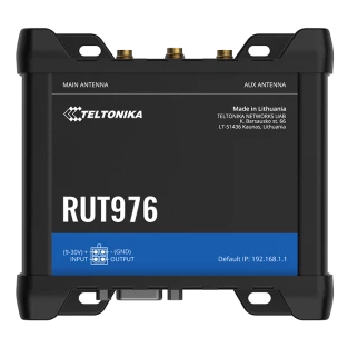 TELTONIKA RUT976 Cellular Network Devices - Black