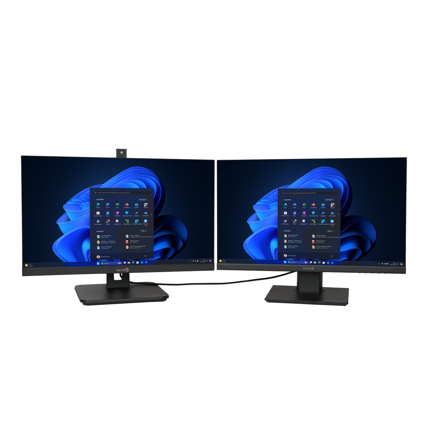 TERRA i5-14500 All-in-One PCs desktops and Workstations - 23.8 Inches - 16GB - Black