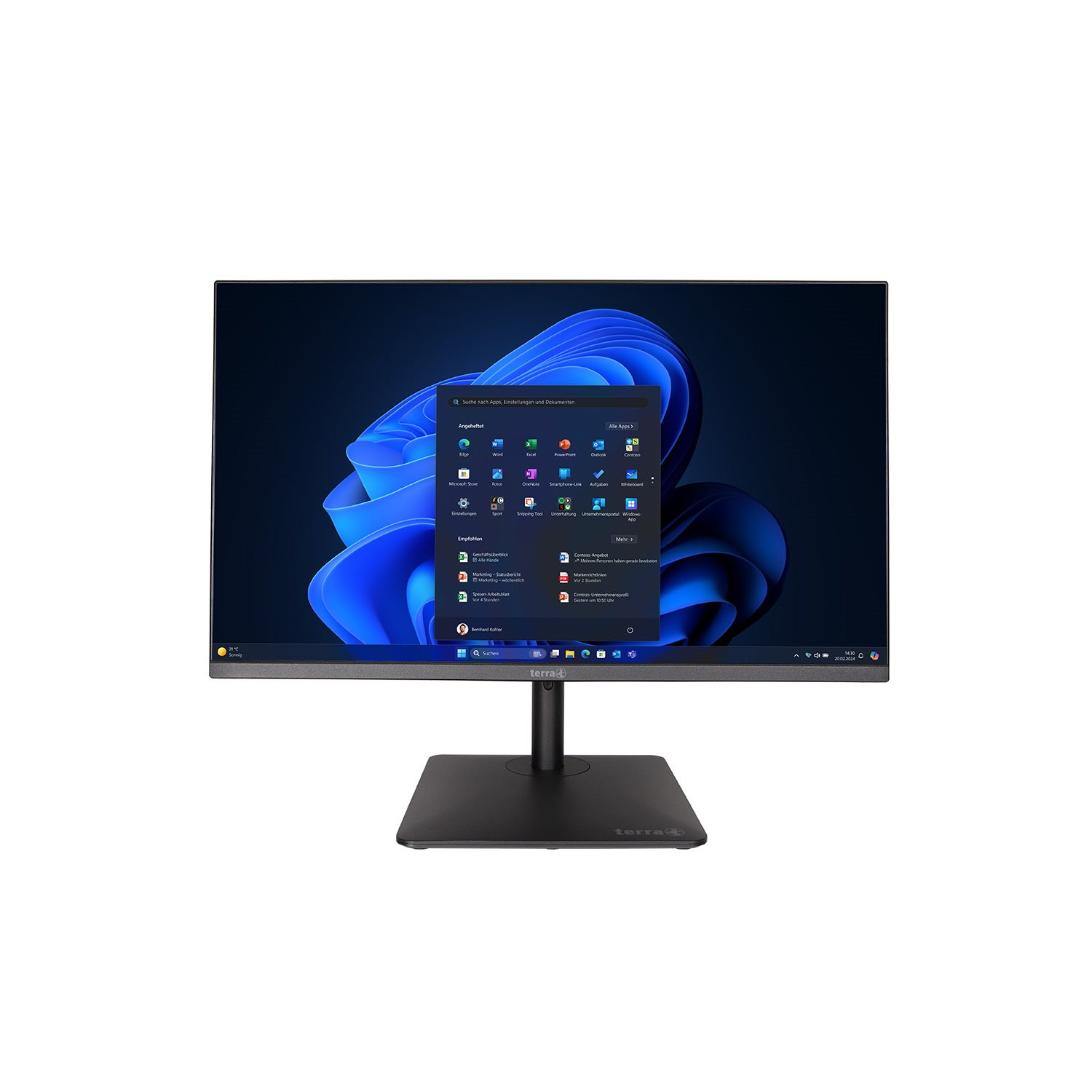 TERRA 2401HA All-in-One PCs desktops and Workstations - 23.8 Inches - 16GB