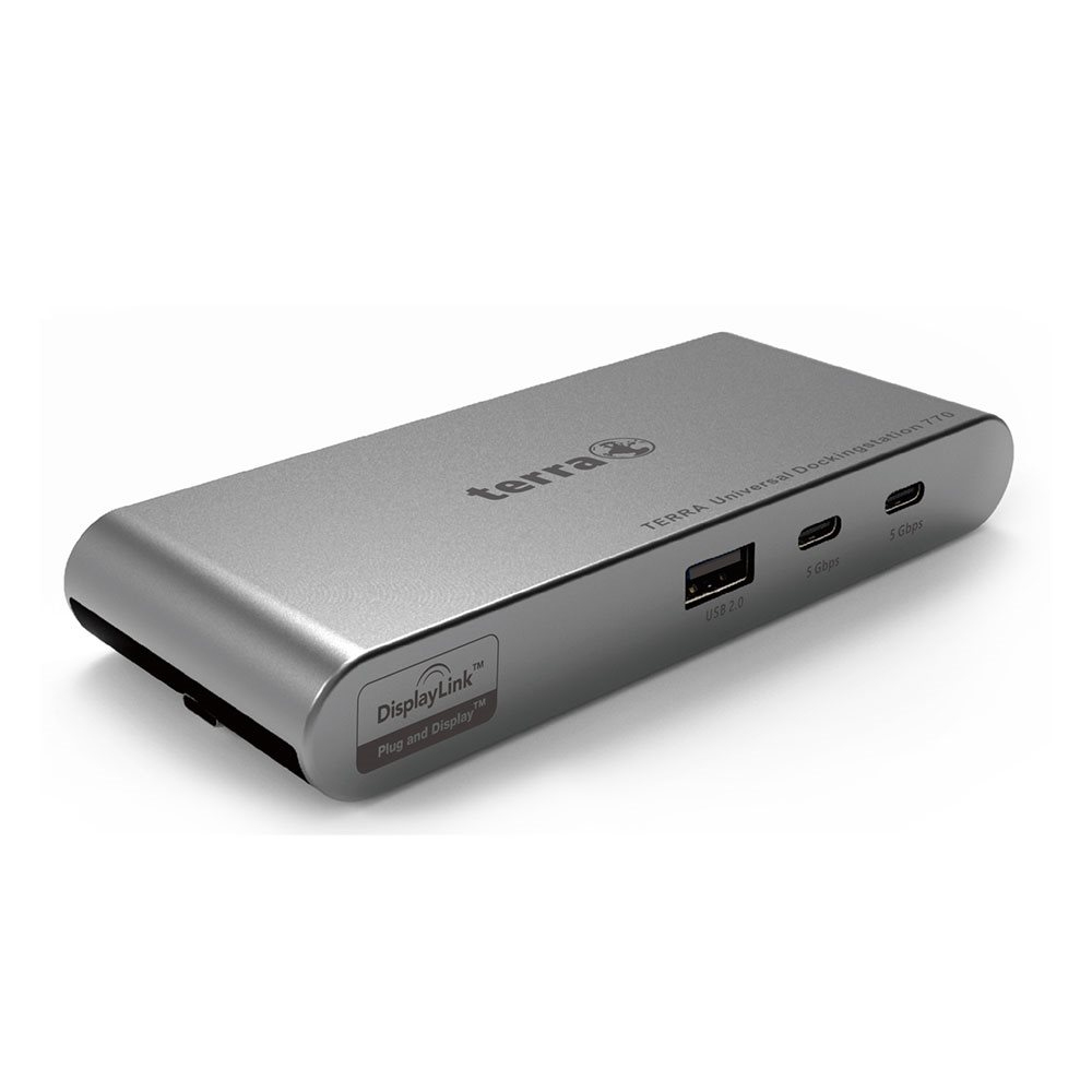 TERRA TERRA MOBILE Dockingstation 770 USB-C Dual Display Dockingstation mit Dual Display für unterwegs!