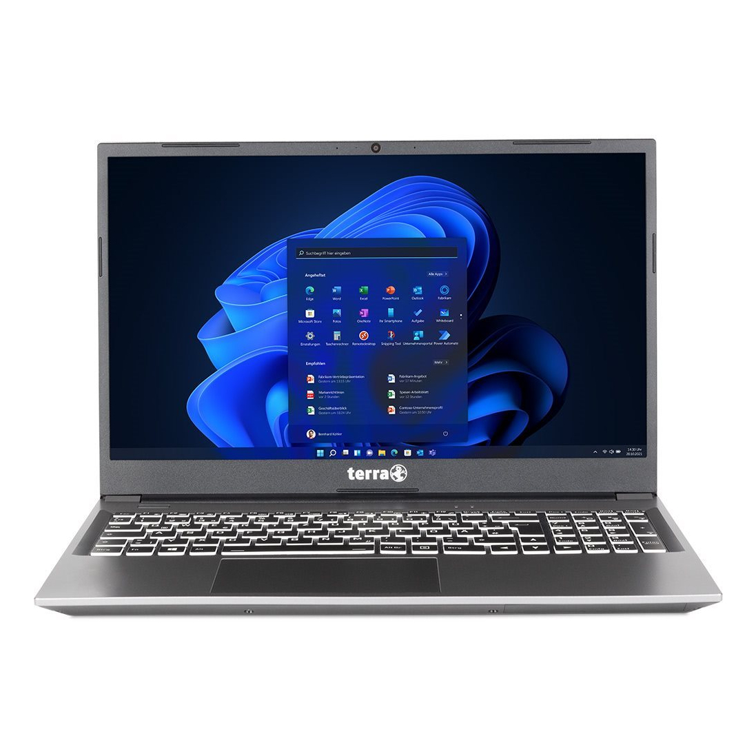 TERRA UK1220819 Laptops - 15.6 Inches - 16GB - Silver