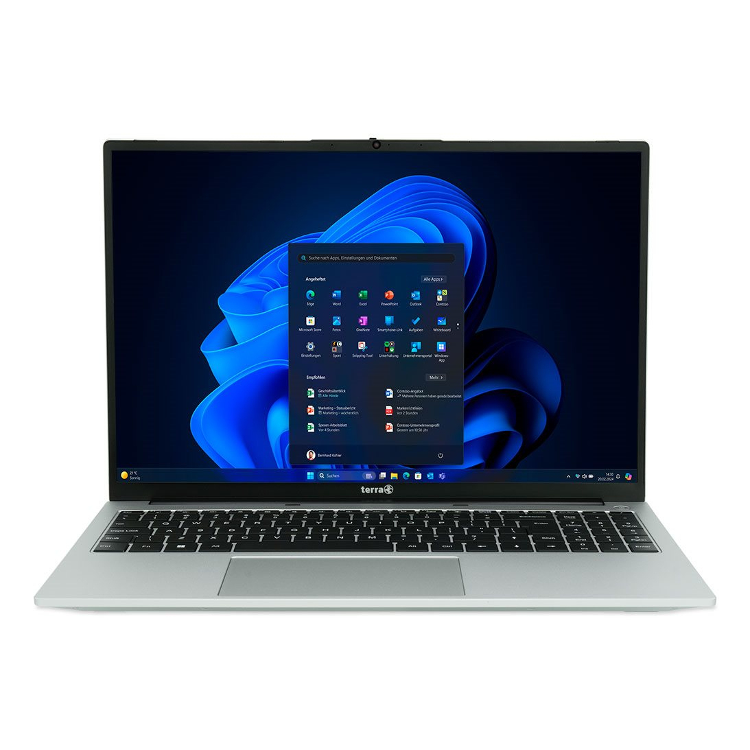 TERRA 1610A Laptops - 16 Inches - 16GB - Multi
