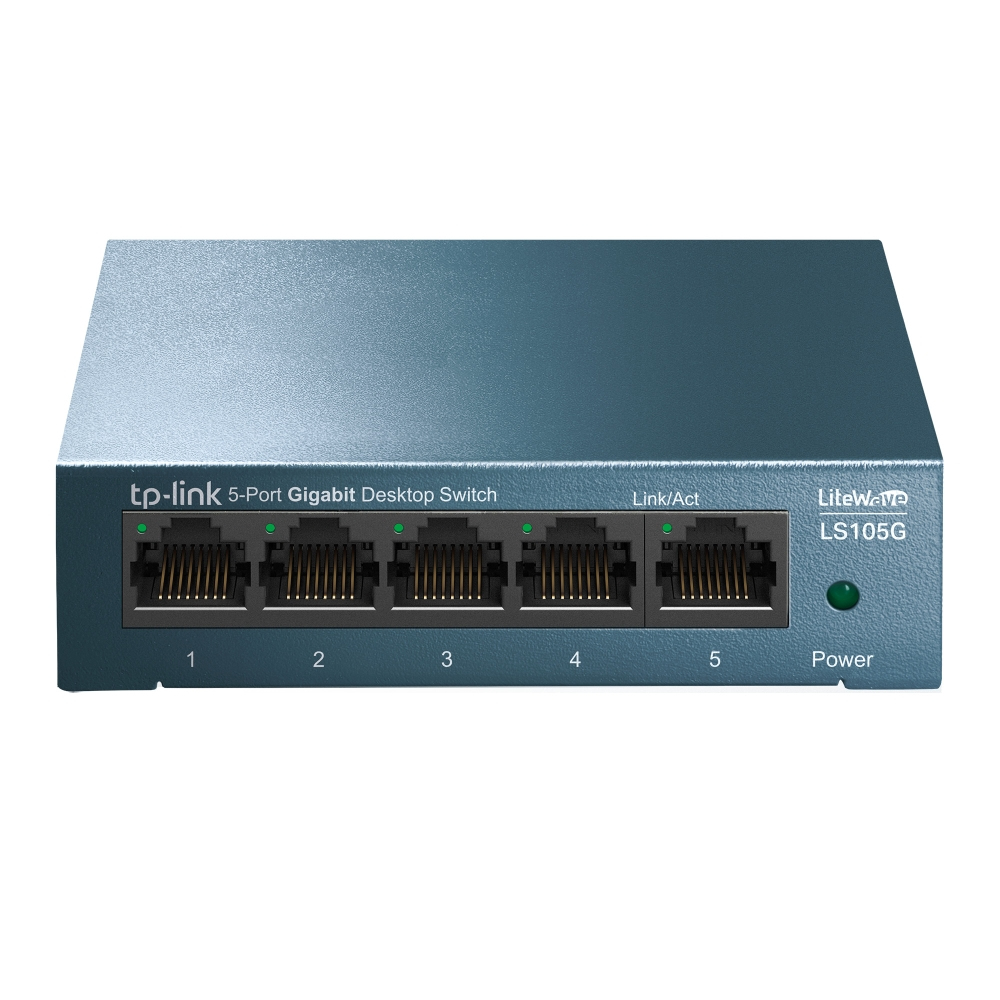 TP-LINK LS105G Network Switches - Blue