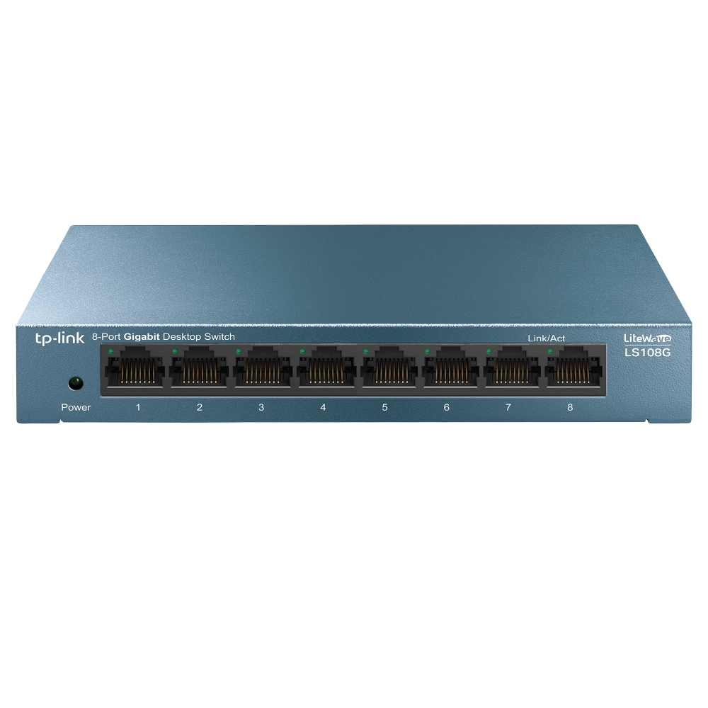TP-Link LS108G Network Switches - Blue