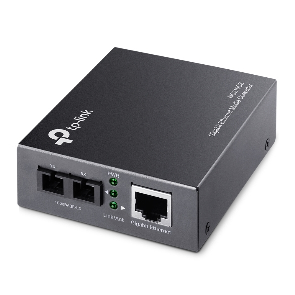 TP-Link MC210CS Network Media Converters - Black
