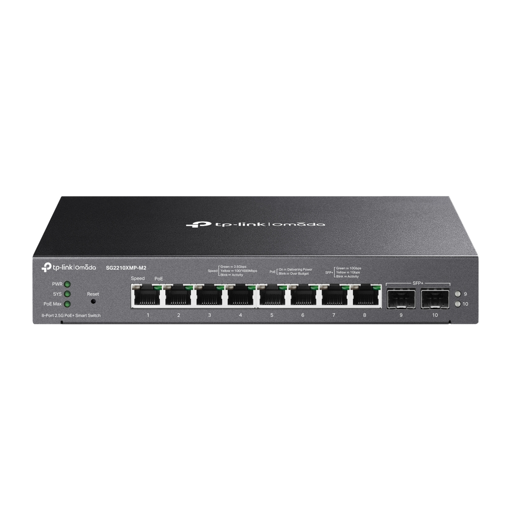TP-LINK 8-Port Network Switches - Black