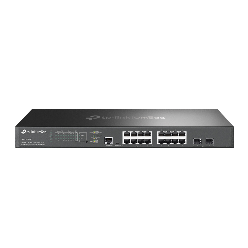 TP-LINK 16-Port Network Switches - Black