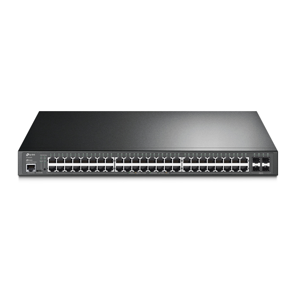 TP-Link 52-Port Network Switches - Black