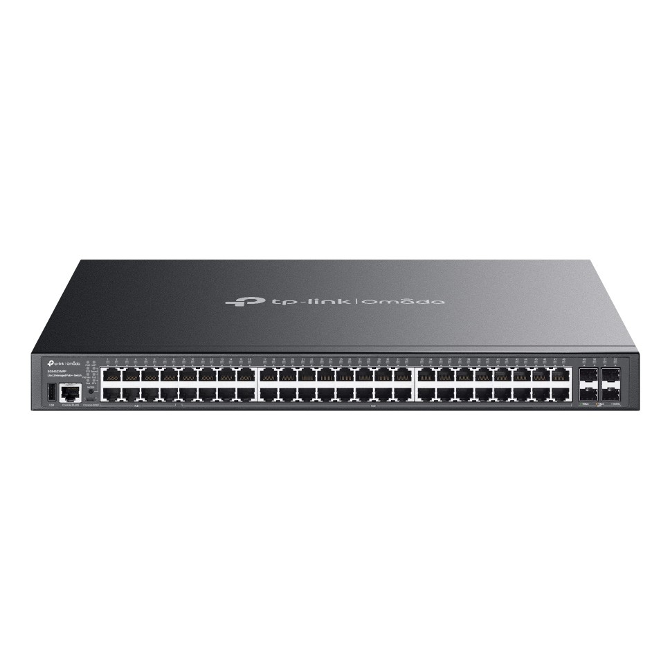 TP-LINK SG5452XMPP Network Switches - 2000MB - Black