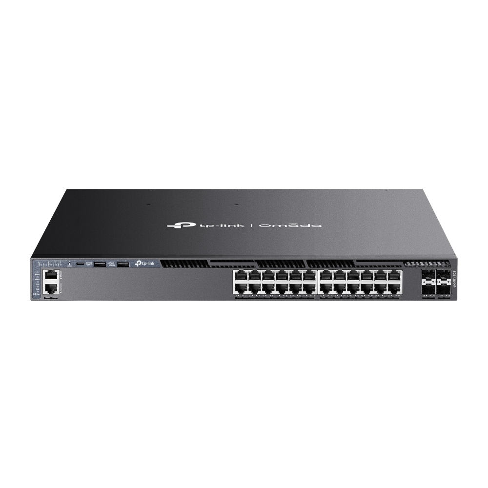 TP-LINK 24-Port Network Switches - Black