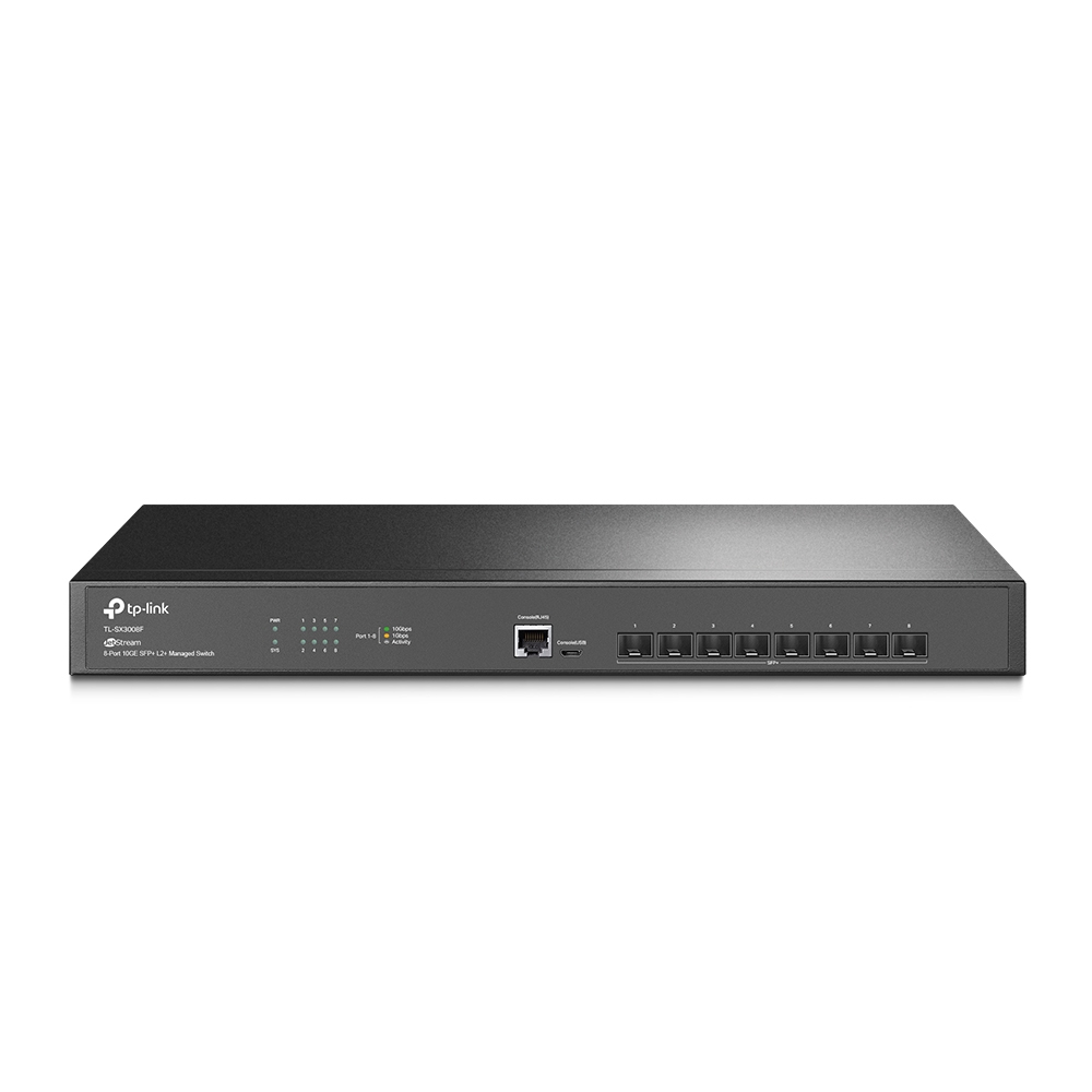 TP-Link 8-Port Network Switches - Black