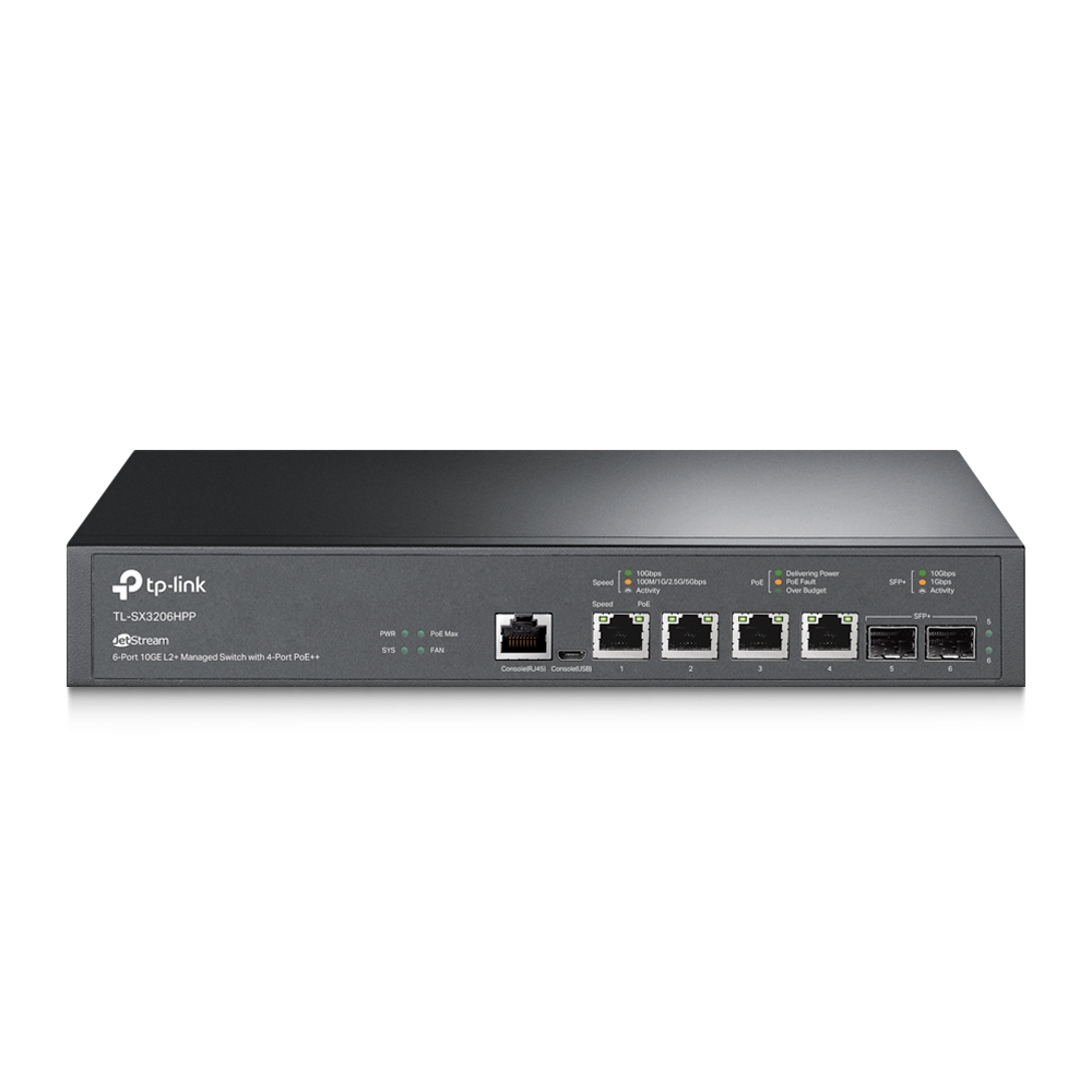 TP-Link 6-Port Network Switches - Black