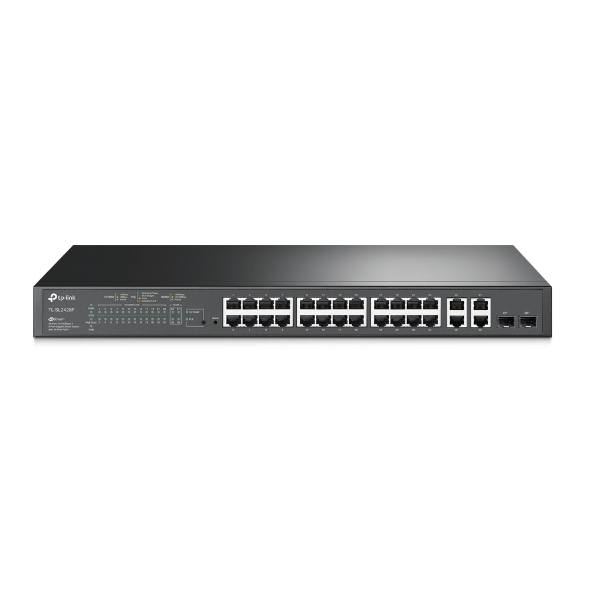 TP-LINK TL-SL2428P Network Switches - Black