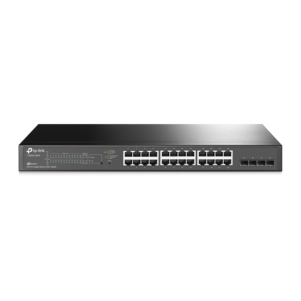 TP-LINK JETSTREAM 24-PORT GIGABIT SMART POE+ SWITCH