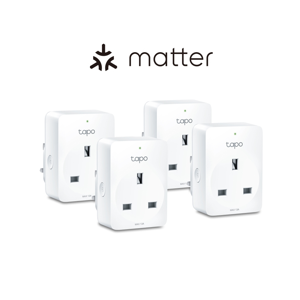 TP-LINK P110M Smart Plugs - White