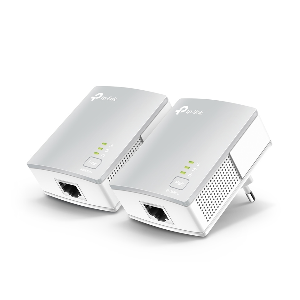 TP-Link TL-PA4010KIT PowerLine Network Adapters - White